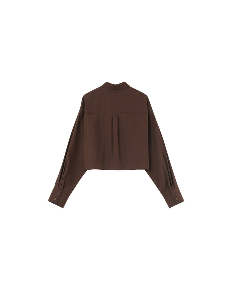 CHEMISE CHOCOLAT NIAMITA CHOCOLAT
