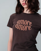 ANTRACITGRÅ T-SHIRT NICOLETTE ANTRACITGRÅ