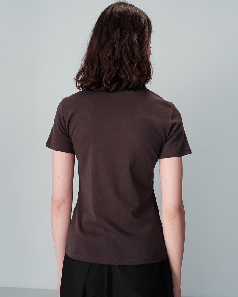 ANTRACITGRÅ T-SHIRT NICOLETTE ANTRACITGRÅ