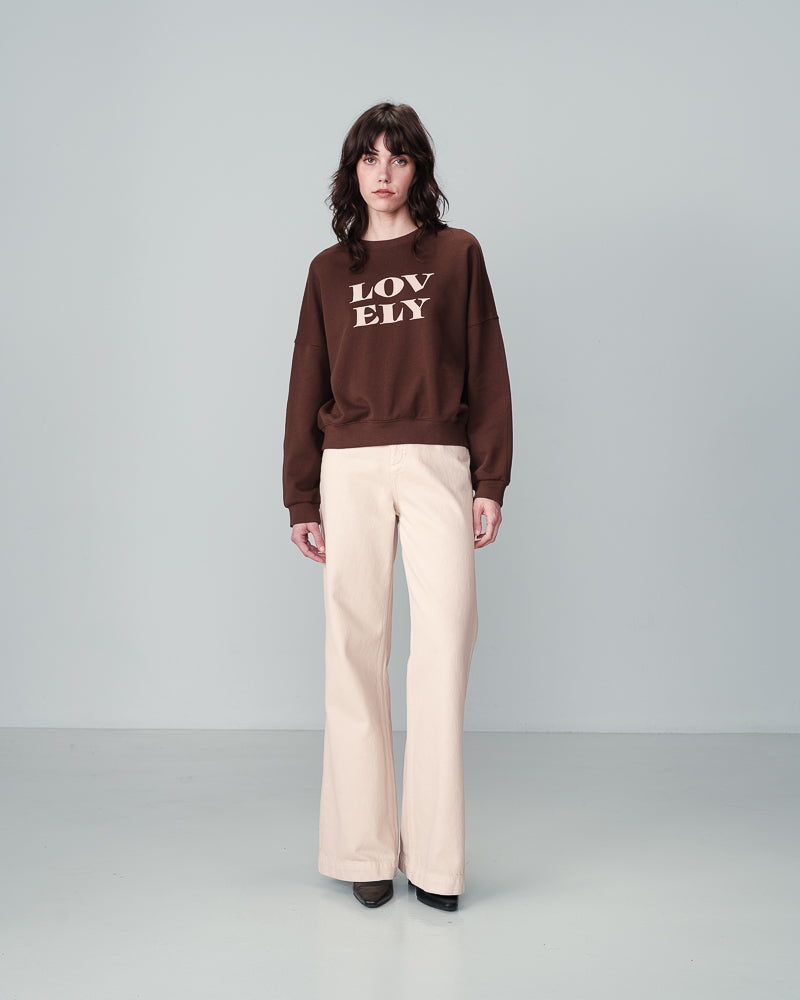 SWEAT SHIRT CHOCOLAT NIGEL CHOCOLAT