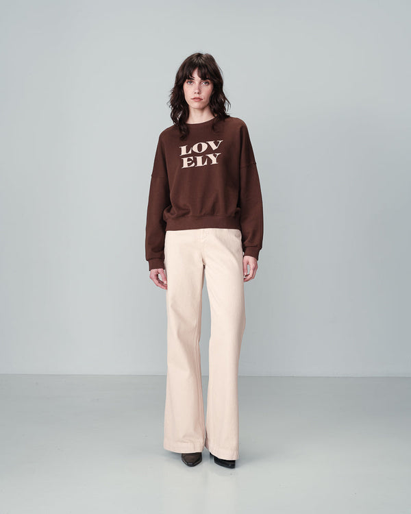 SWEAT SHIRT CHOCOLAT NIGEL CHOCOLAT