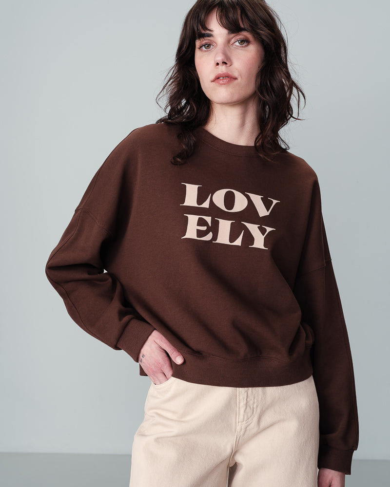 SWEAT SHIRT CHOCOLAT NIGEL CHOCOLAT