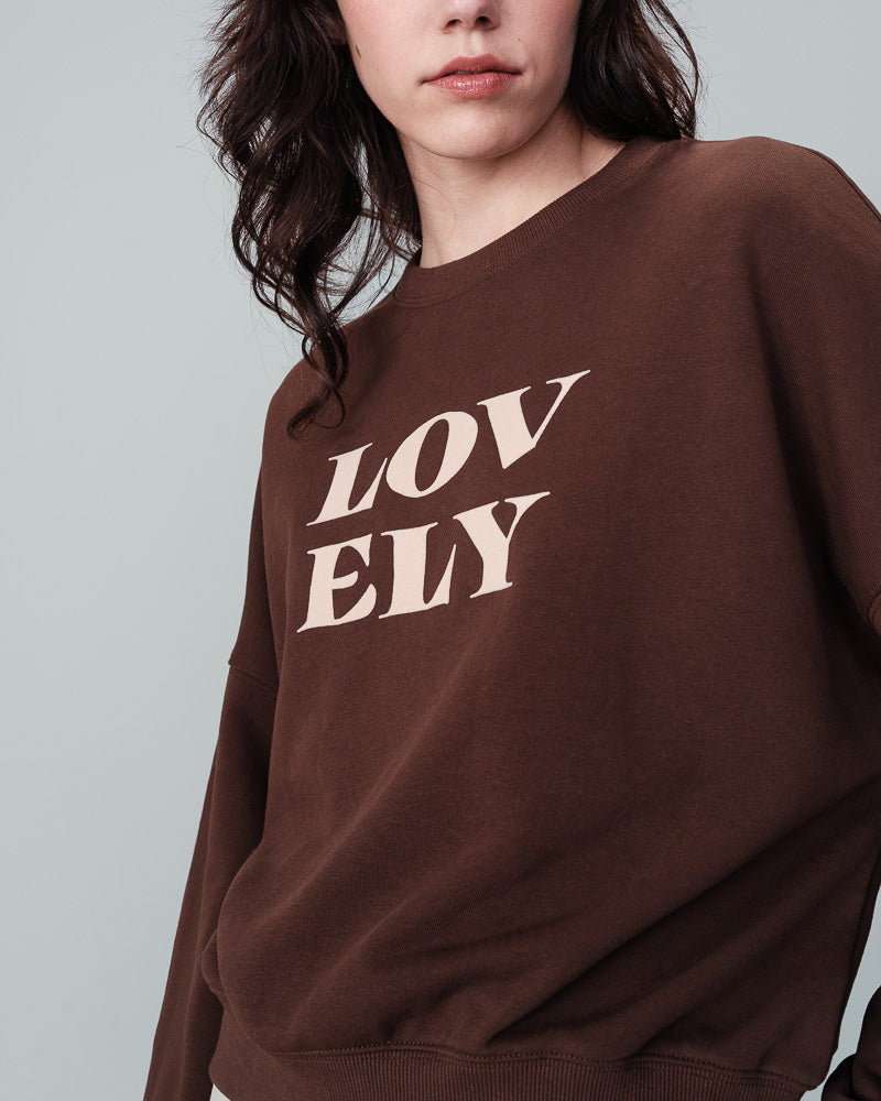 SWEAT SHIRT CHOCOLAT NIGEL CHOCOLAT