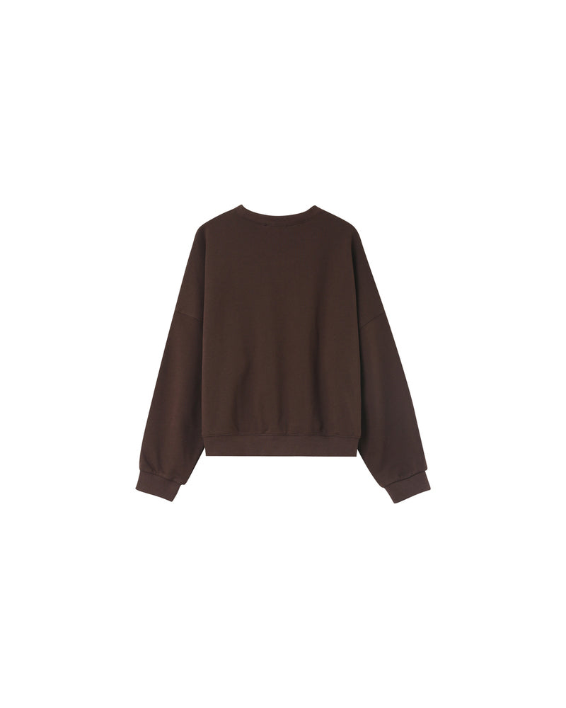 SWEAT SHIRT CHOCOLAT NIGEL CHOCOLAT