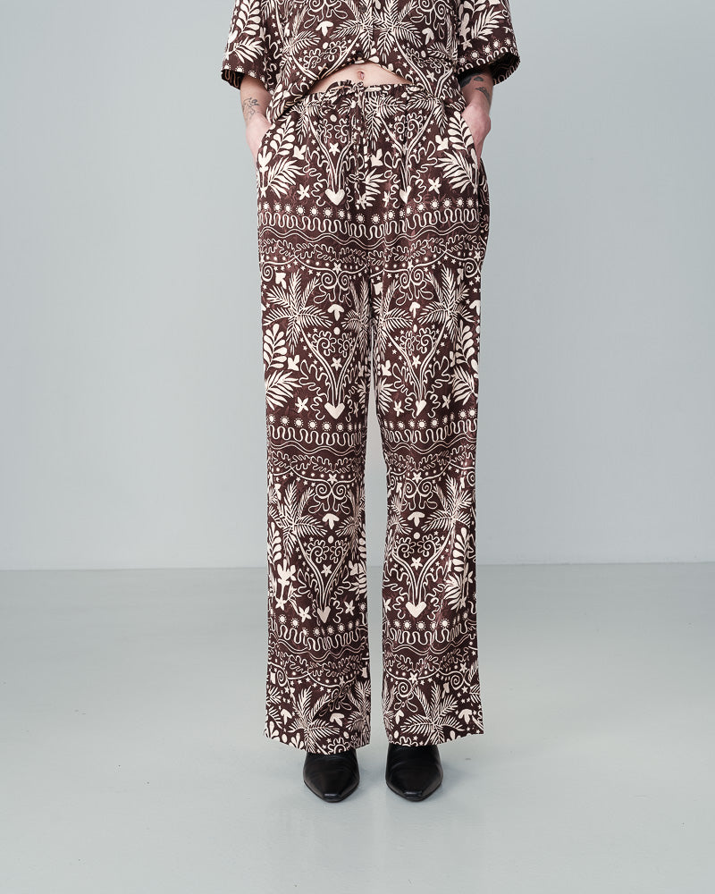 BROEK CHOCOLADEBRUIN NILOS CHOCOLADEBRUIN