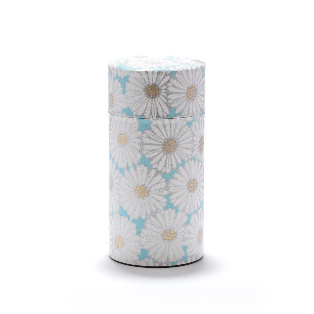 Marguerite Blue Washi Tea Box - 150G