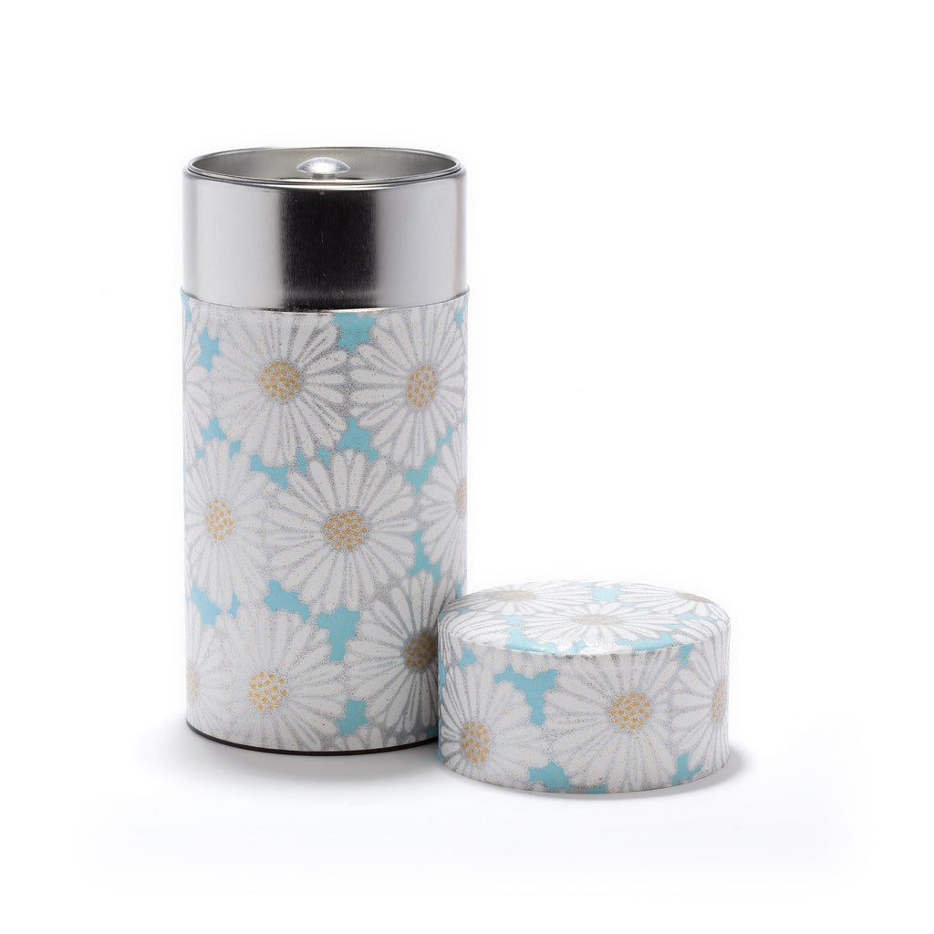 Marguerite Blue Washi Tea Box - 150G