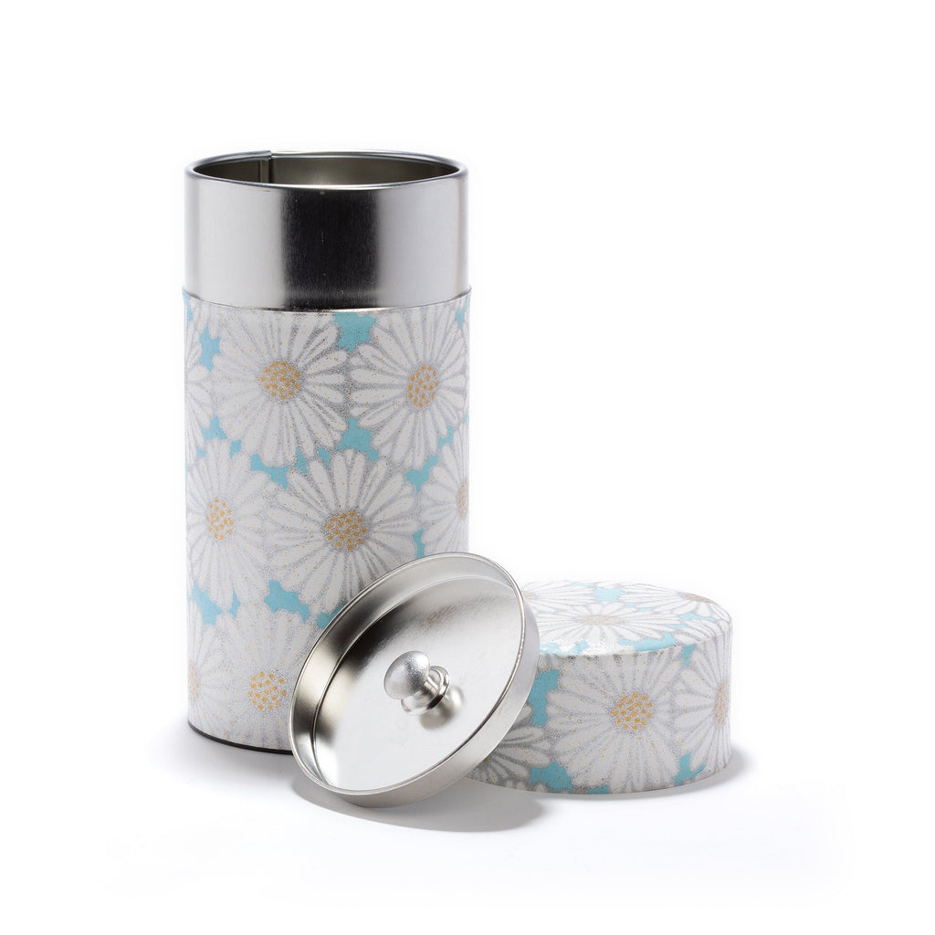 Marguerite Blue Washi Tea Box - 150G