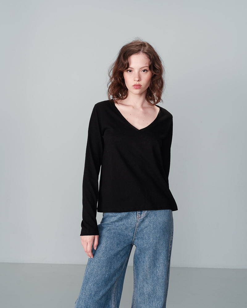 TEESHIRT NOIR NISI NOIR