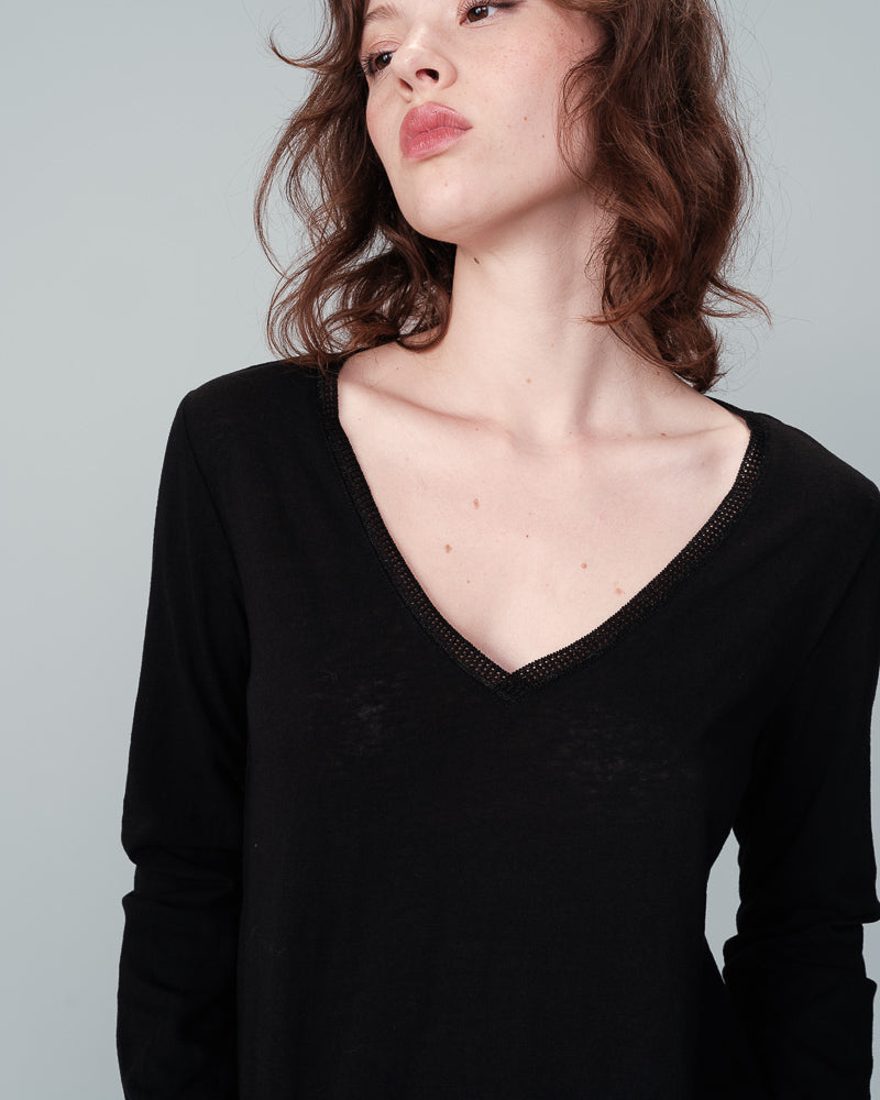 TEESHIRT NOIR NISI NOIR