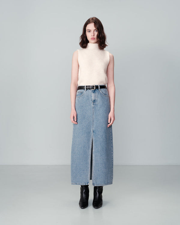 JUPE BLEU NOHAME BLEU