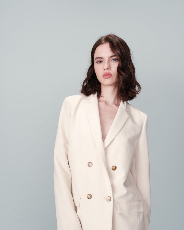BLAZER ECRU NOIX ECRU