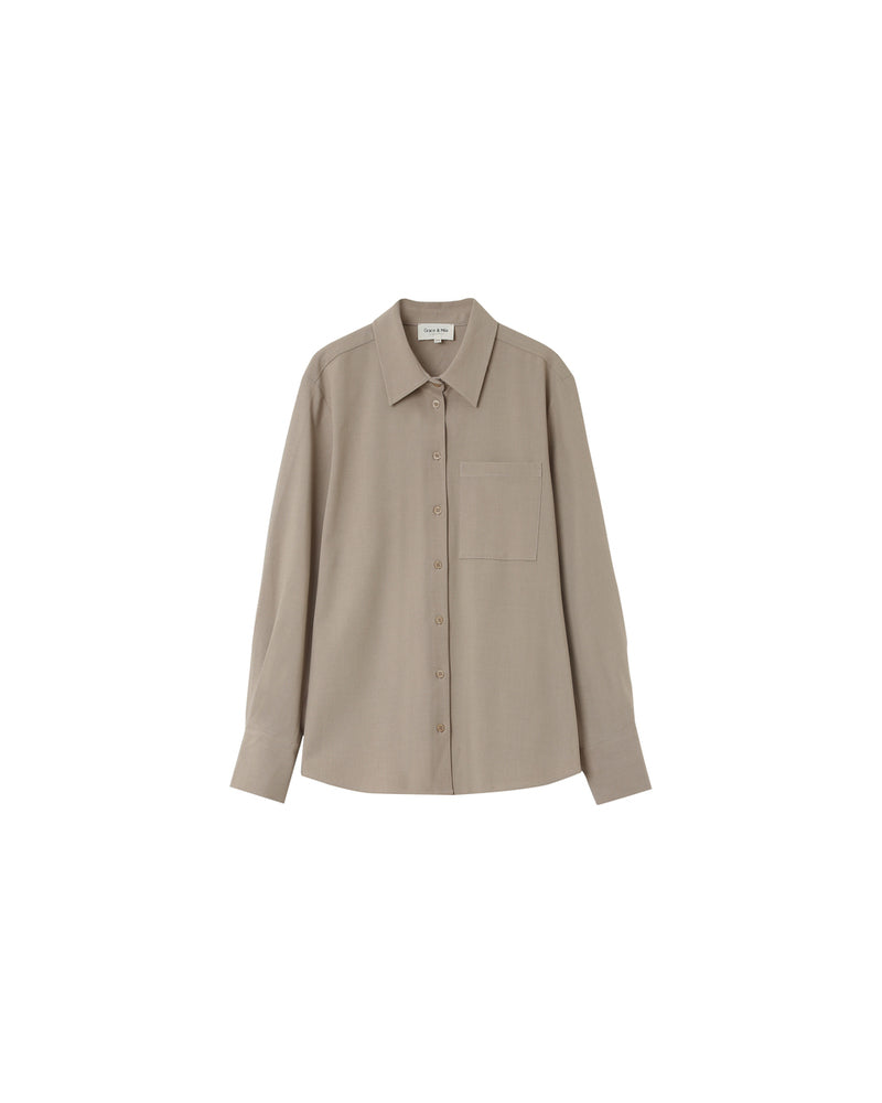 SKJORTA BEIGE NONO BEIGE
