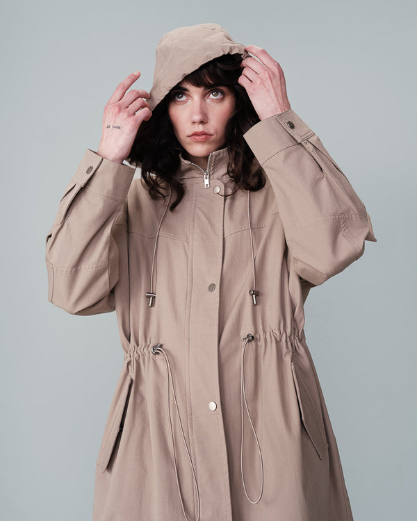 PARKA KAKI NORDIQUE KAKI