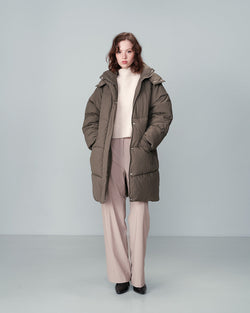 KHAKIFARVET DYNEJAKKE NORTH KHAKI