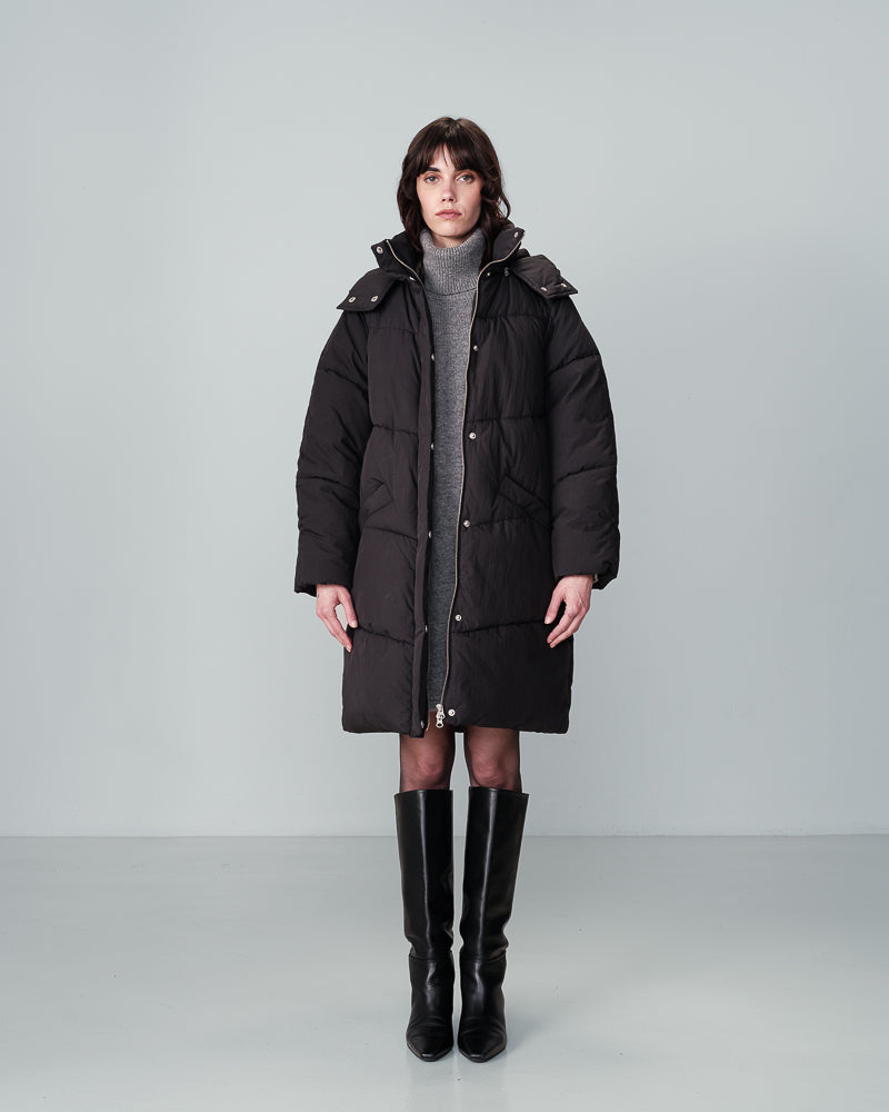 DAUNENJACKE SCHWARZ NORTH SCHWARZ