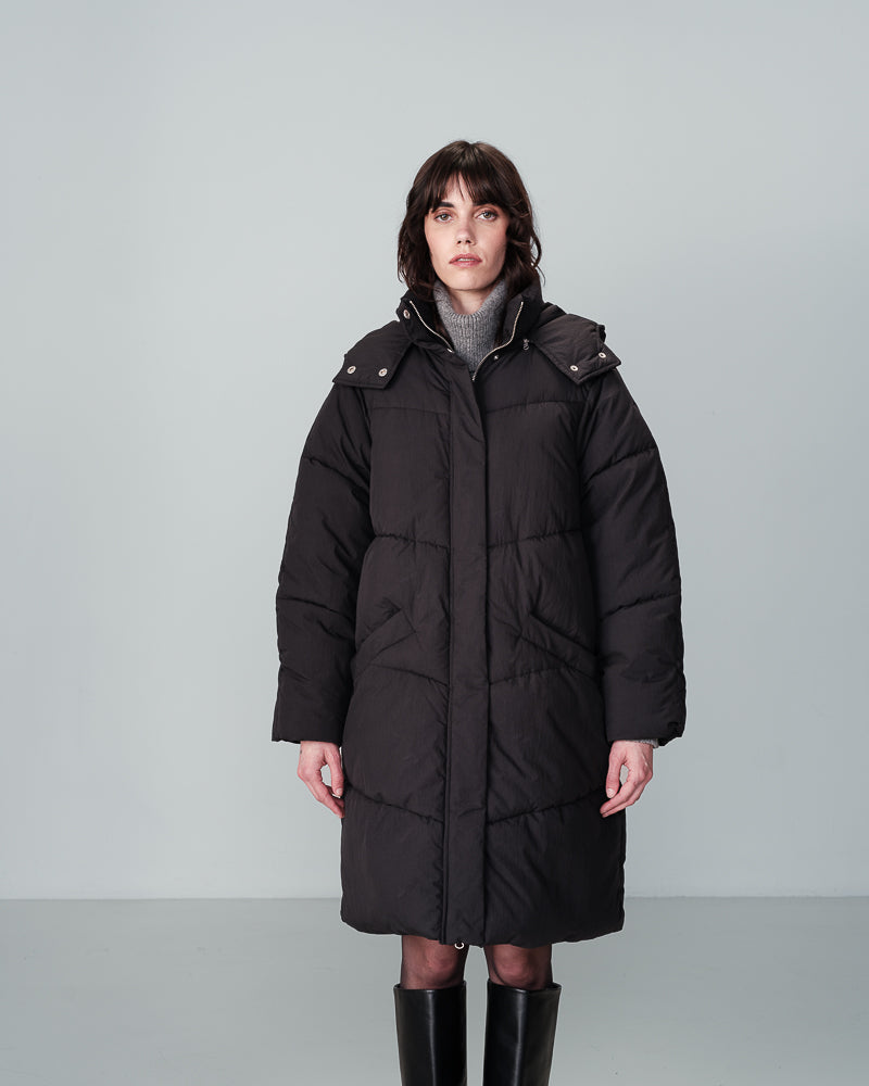 DAUNENJACKE SCHWARZ NORTH SCHWARZ