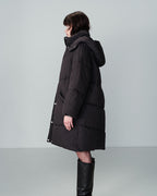 DAUNENJACKE SCHWARZ NORTH SCHWARZ