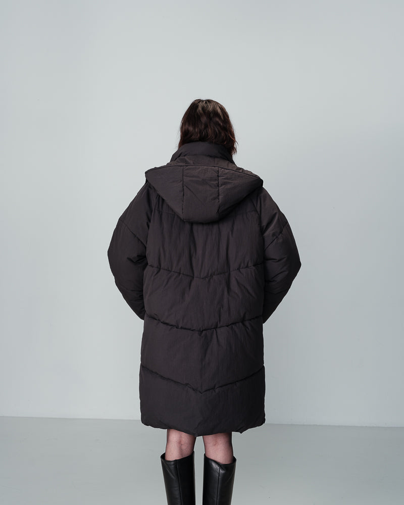 DAUNENJACKE SCHWARZ NORTH SCHWARZ