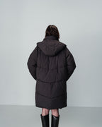 DAUNENJACKE SCHWARZ NORTH SCHWARZ