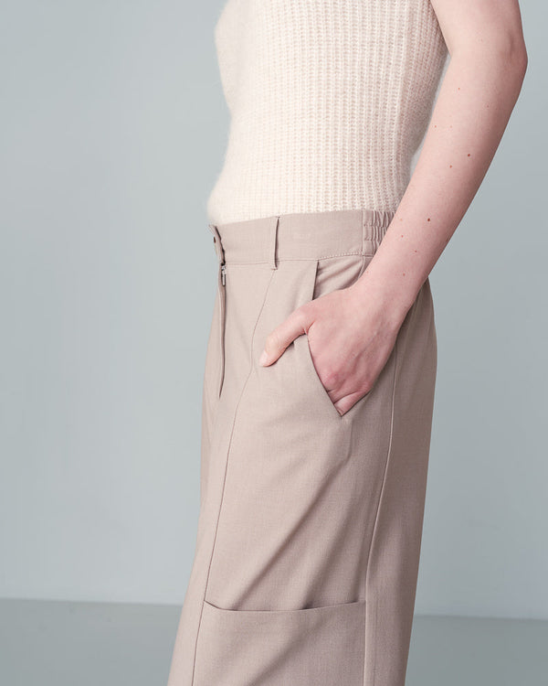 PANTALONI BEIGE NOYOCO BEIGE