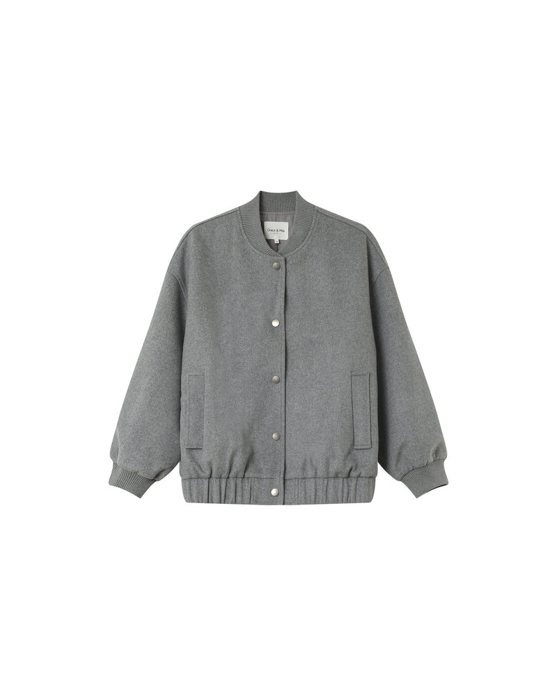 BOMBERJACKE GRAU NUMA GRAU