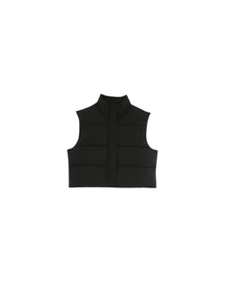 BLACK PUFFER JACKET NYLON BLACK
