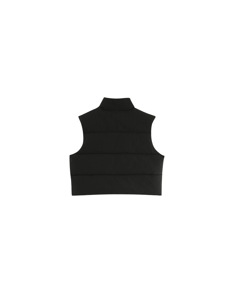 BLACK PUFFER JACKET NYLON BLACK