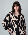 BLUSA NERA NYMPHEA NERA