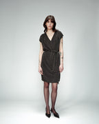 ROBE COURTE ARGENT OANA ARGENT