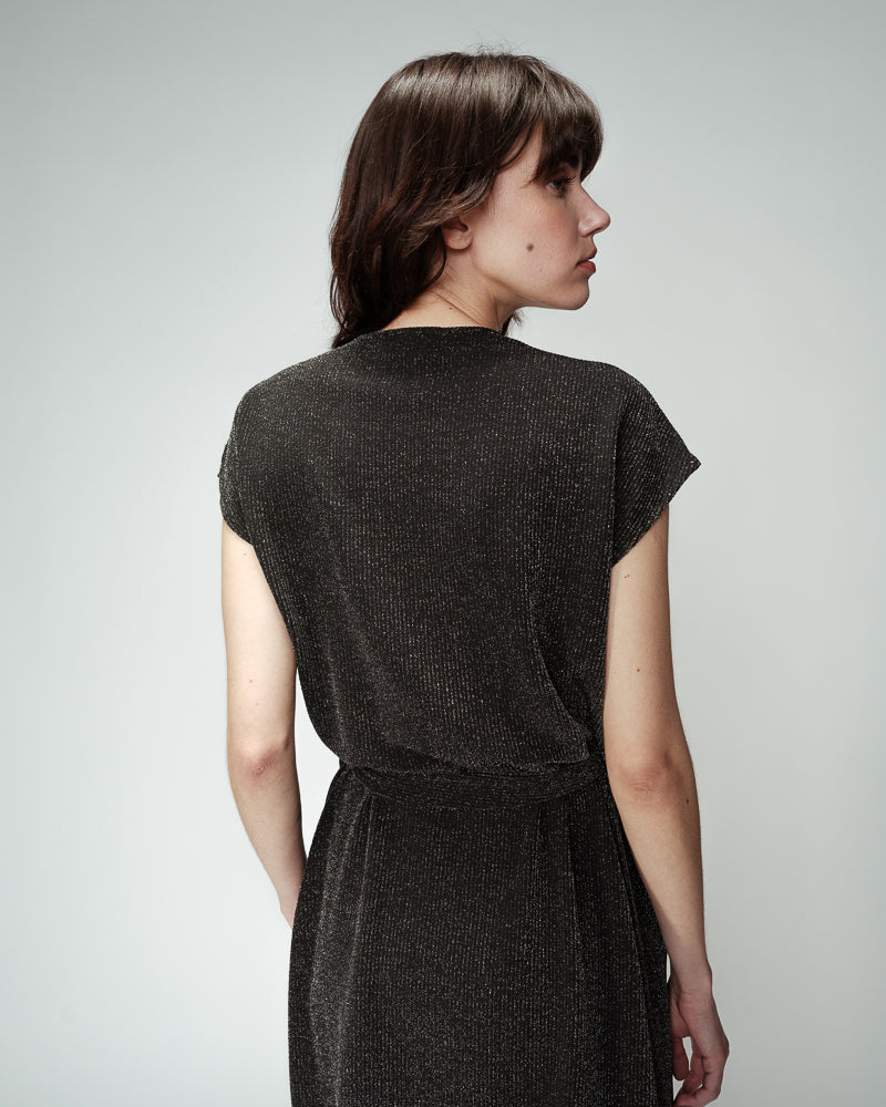 ROBE COURTE ARGENT OANA ARGENT
