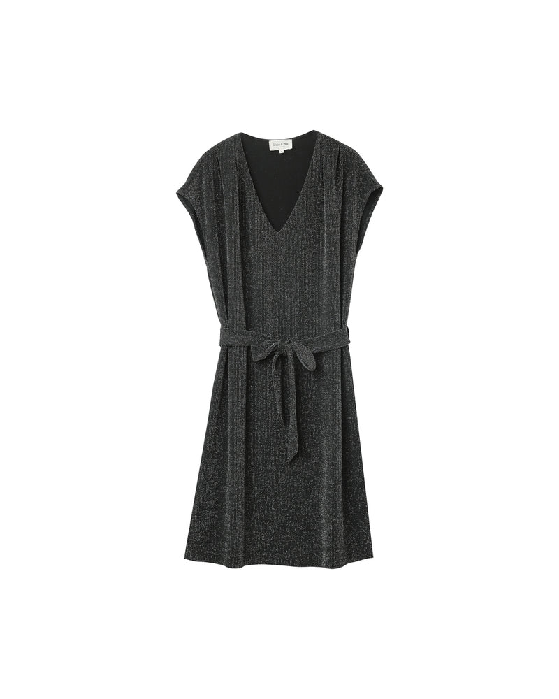 ROBE COURTE ARGENT OANA ARGENT