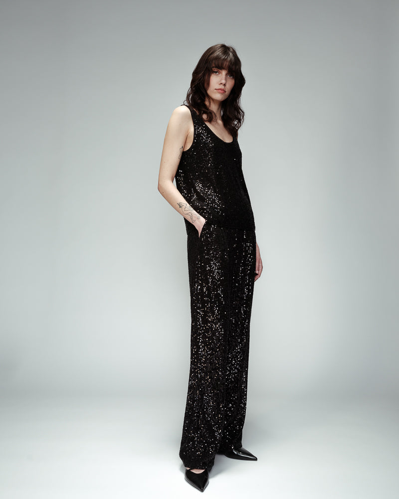 PANTALON NOIR OCTAVE NOIR