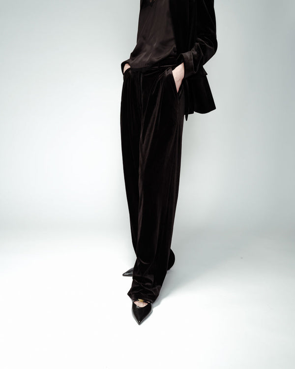 PANTALON NOIR OLIVE NOIR
