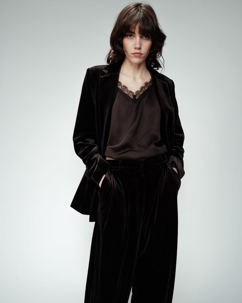 PANTALON NOIR OLIVE NOIR