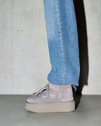 Classic Low Platform Boots - Grey