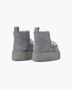 Classic Low Platform Boots - Grey