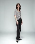 SILVERFÄRGAD T-SHIRT OMALIA SILVER