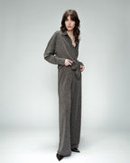 PANTALONI ARGENTO OPIUM ARGENTO