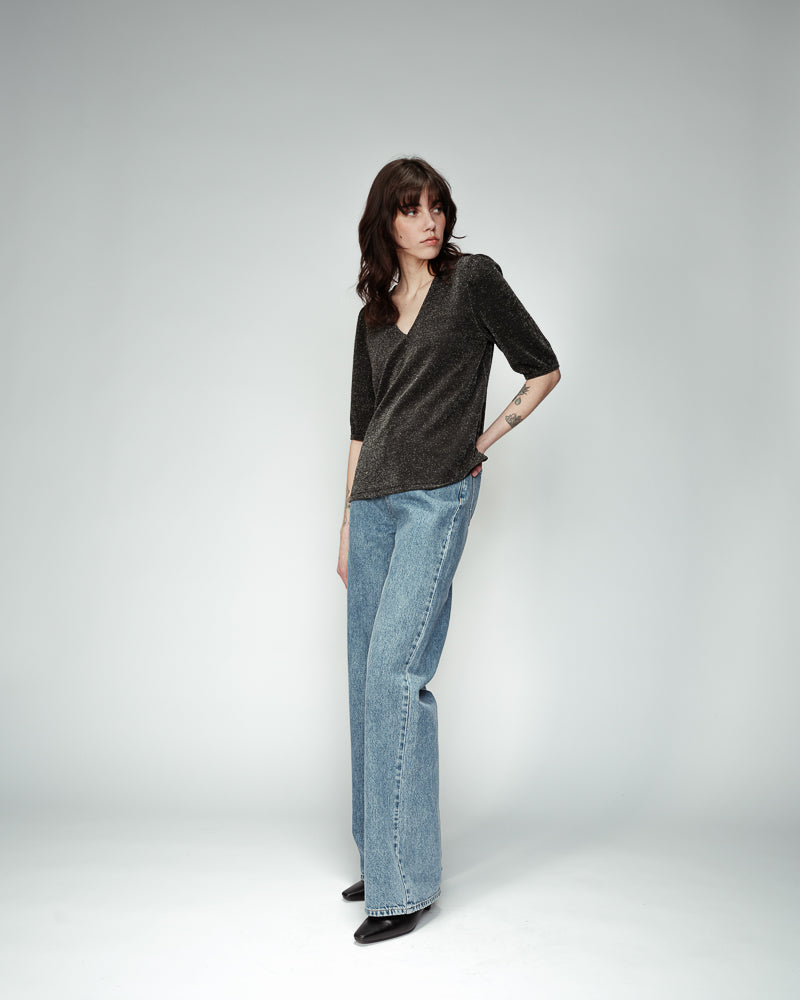 SILVER BLOUSE OREO SILVER