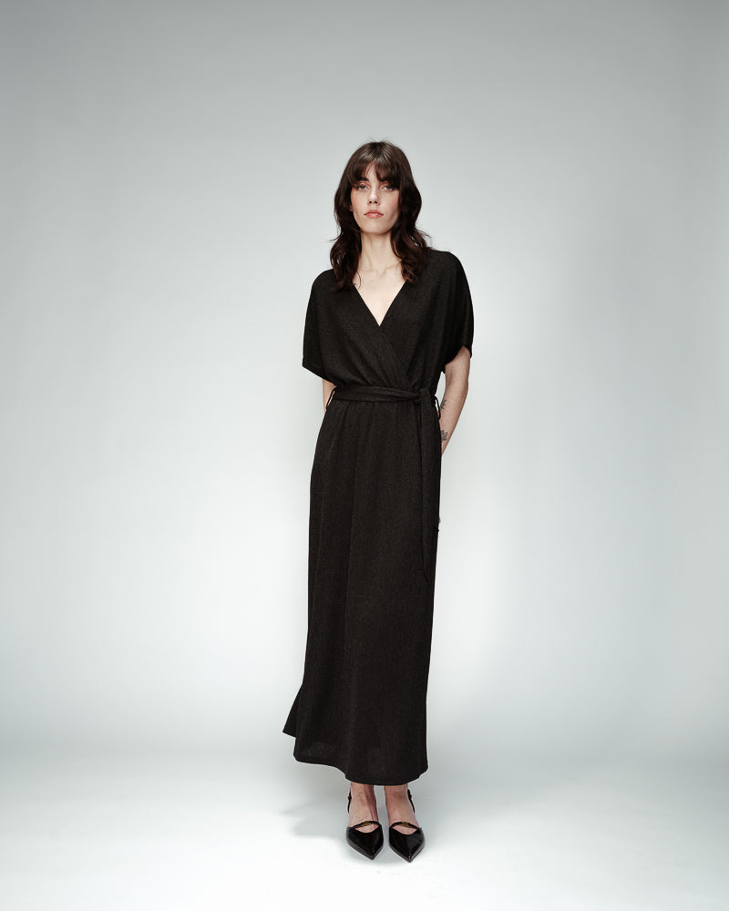 ROBE LONGUE NOIR ORIA NOIR