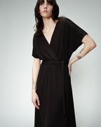 ROBE LONGUE NOIR ORIA NOIR