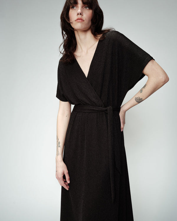 ROBE LONGUE NOIR ORIA NOIR