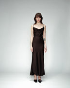 ROBE LONGUE NOIR ORPHEE NOIR