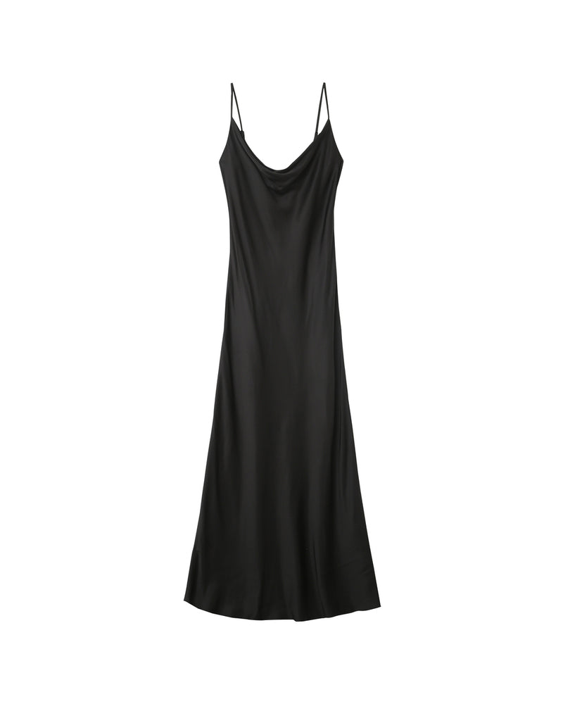 ROBE LONGUE NOIR ORPHEE NOIR