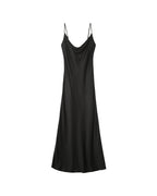 ROBE LONGUE NOIR ORPHEE NOIR