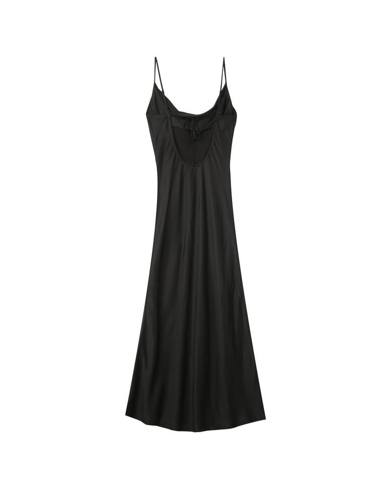 ROBE LONGUE NOIR ORPHEE NOIR