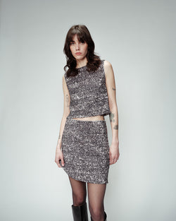 CHARCOAL GREY SKIRT OSBORNE CHARCOAL GREY
