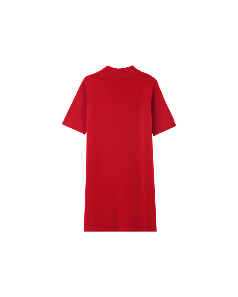 KURZE KLEID ROT OKTOBER ROT