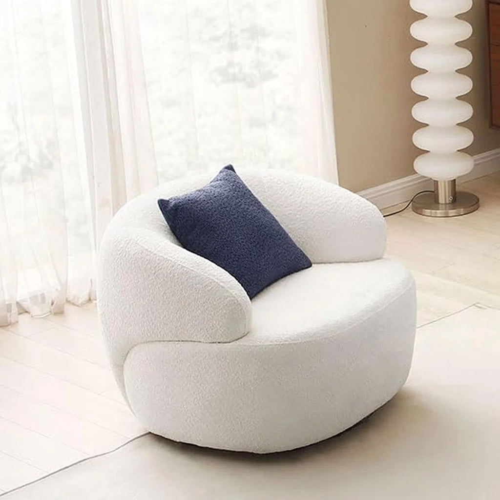 Fauteuil À Oreilles Venedik - Blanc